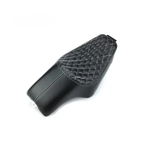 Asiento para Sportster XL883 doble negro de conductor y pasajero trasero XL 1200 48