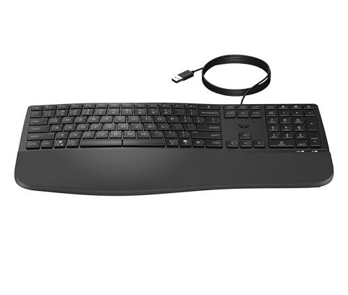 HP 485 Comfort Wired Keyboard - vue 5