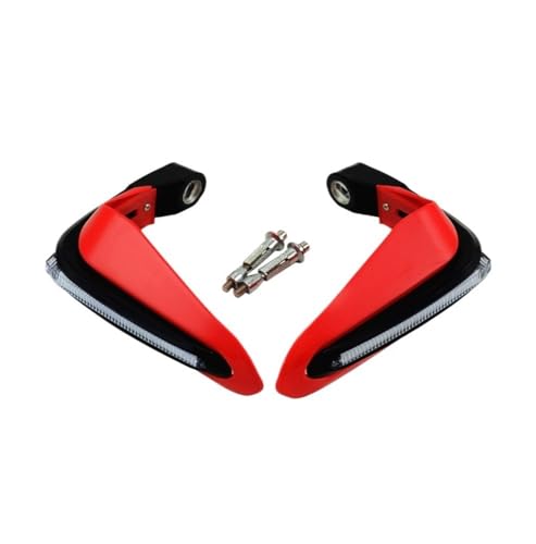 Protège-mains moto LED pour Hypermotard 821 et Monster 600 avec éclairage motocross