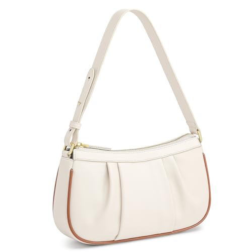 Image of RONSIN Small Shoulder Bags for Women Mini RFID Shoulder Purse Small Hobo Bag Underarm Handbag with Zipper Closure
