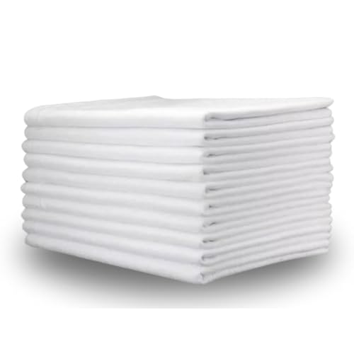Kit Pano de Chão Saco Alvejado 20 Unidades Branco