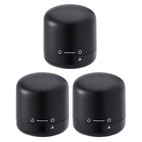 YARNOW 3Pcs Champagne Stoppers with Twist Lock Silicone Sealed Wine Beer Wine Stoppers Sealer Sealed