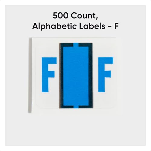 Étiquette autocollante couleur code Smead BCCR F bleu 31mm - 2