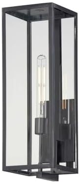 Maxim Lighting 30095CLDBZ Catalina - 1 Light Outdoor Wall Mount in Industrial Style-21.5 Inches Tall and 7 Inches Wide