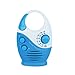 Waterproof Shower Radio Mini AM/FM Shower Radio Resistent Radio Hanging Music Radio Built-in Speaker for Bathroom Outdoor Use(Blue)