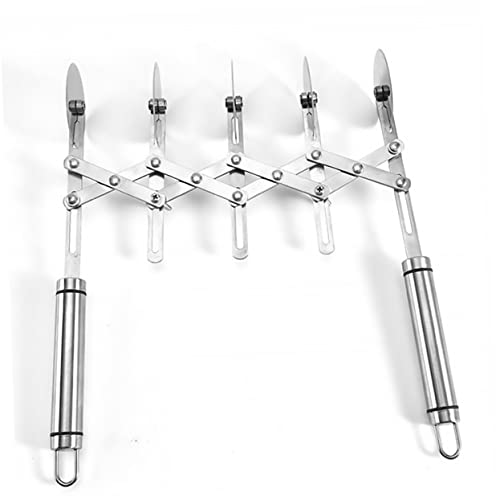 Luxshiny Pastry Wheel Cutters Set Pizza Cutter Non-slip Handle Pizza Dough Roller Lattice Pie Crust Cutter for Professional Use