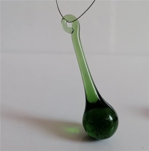 Pendeloques prismes cristal K9 vert de 53mm pour la décoration de lustre (10 pièces)