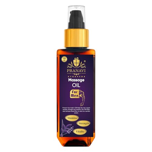 Image of Premium Massage Oil for Men | Stamina Booster Massage Oil | Strength Booster Oil | Non-Sticky| External Use Only | 100ml