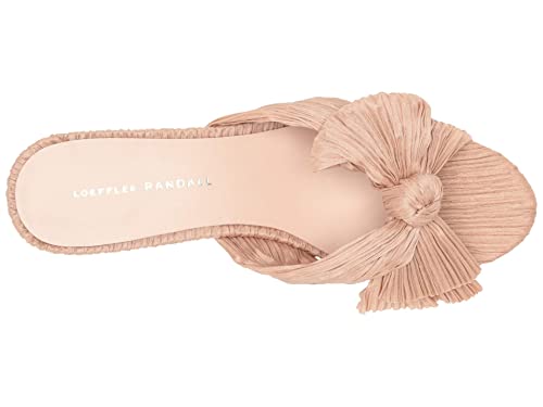 Image of Loeffler Randall Emilia Pleated Knot Mule Dune 10.5 B (M)