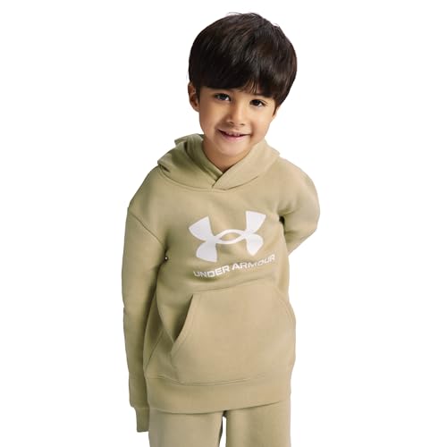 Image of Under Armour Boys' 2-Piece Hoodie Set, Pullover Sweatshirt and Fleece Pants