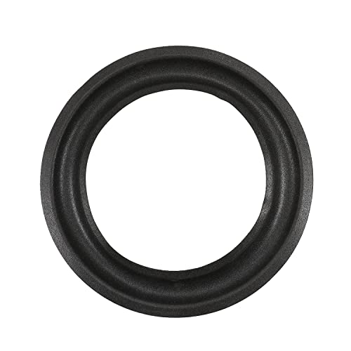 Fielect 6.1inch/155mm Foam Speaker Edge Surround Rings Replacement Kit for Speaker Repair or DIY Black 1Pcs