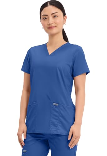 Image of Cherokee Medical Women's Scrub Top V-Neck Modern Classic Fit with 3 Pockets, Ultra Soft and 2-Way Stretch Fabric - WW620