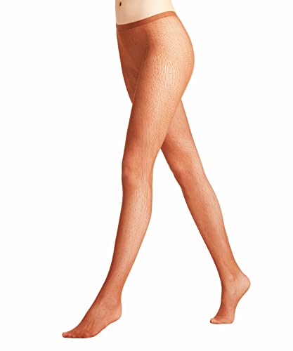 Preisvergleich Produktbild FALKE Damen Plumetis Strumpfhose, braun (caramel 5042), XL