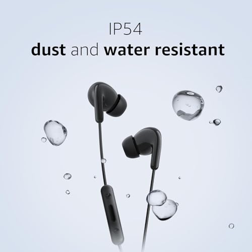 Image of Type-C in-Ear Earphones with Mic for Xiaomi & Android | 12.4mm Dynamic Drivers, Deep Bass Stereo Sound | IP54 Dust & Water Resistant Wired USB-C Earbuds (White)