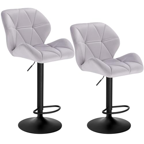 WOLTU Barhocker 2er Set Barstuhl Tresenhocker Bistrohocker Designer Hocker...