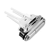 VILLCASE 1 Satz Toilettendeckelknopf Toilettenspültaste Teile Der Toilette Mit Doppelspülung Dual Tankspültaste Wc-taster Toilettentank-druckknopf Plastik Zufällige Farbe 2 Stück