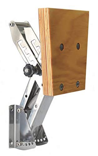 CAPE HORN Support Moteur INOX Hors-Bord escamotable et inclinable - Bois - 25CV