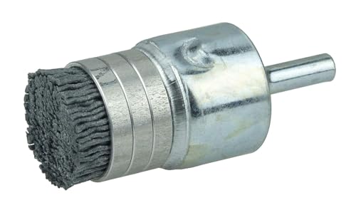 Image of Weiler 11169 Nylox 1 inch Diameter, 180 Grit, Silicon Carbide Bristles, Banded End Brush, Made in The USA (Pack of 10)