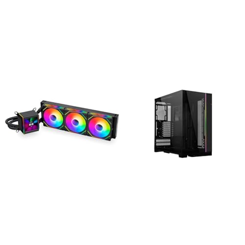 Lian Li Galahad II LCD 360 AIO CPU Liquid Cooler with SL Infinity Fans Black - GA2ALCD36INB.US &amp; O11DEXL-X - O11 Dynamic EVO XL Full Tower Gaming Case Black - O11DEXL-X_US