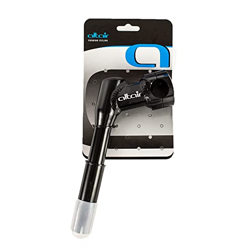 STEM QUILL 25.4/22.2/shim/70mm/30d/BAR: 25.4 BLK ALTAIR (1-1/8 or 1 OD fork)