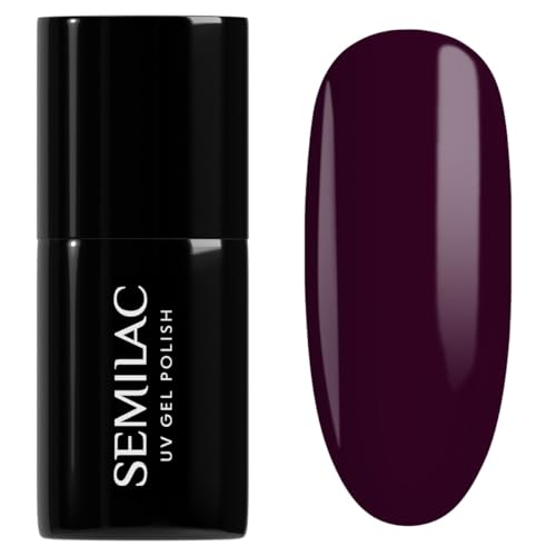 Semilac Smalto Semipermanente 099 Dark Purple Wine 7ml