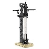 TBRICKFUNR Sci-Fi Raumschiff Rakete Klemmbausteine, Weltraumrakete Space DIY-Modellbausatz für...