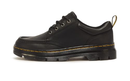Dr. Martens Martens Unisex Bridwell Lo 4 Eye Lace Up Shoe, Black Wyoming, 3UK
