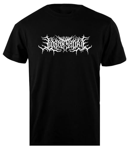 Photo de Oldrytee Lorna Shore Logo T-Shirt Homme Coton Noir Homme