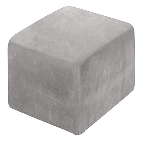 Funda para sillón orejero elástica y fácil de limpiar en color gris 2