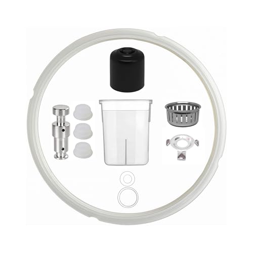 Piezas de repuesto para ollas Instantáneas, incluye mango de liberación, anillos de sellado, válvulas de flotador para ollas eléctricas de presión de 5 / 6L miniatura 6