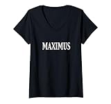 Womens MAXIMUS STRENGTH INSPIRE GLADIATOR MAXIMUS V-Neck T-Shirt