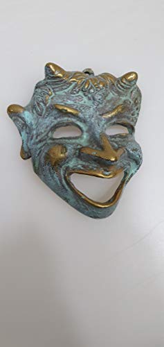  Volto Demone di Bronzo Teatro Greco