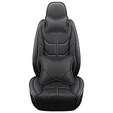 ESMOPA Fundas de asiento de coche de ajuste universal para Audi A5 B9/A5 Sportback/A5 S-Line/A5 Quattro/A5 Sline Interior Re compatible con fundas de asiento de coche, color negro