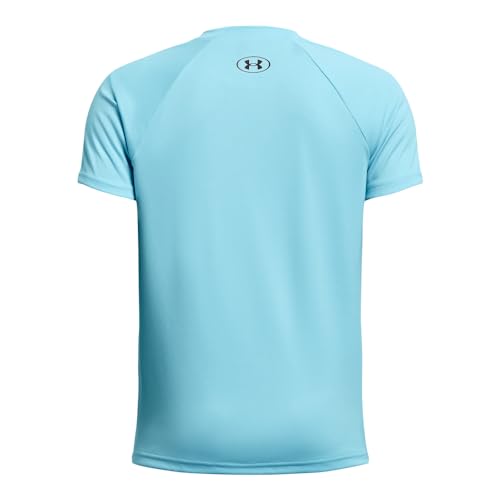 Image of Under Armour Boys' Tech Hybrid Printed Fill Short-Sleeve T-Shirt