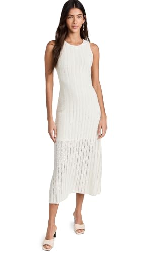 MINKPINK Women's Tinsley Knit Midi Dress, Cream, Off White, S at Amazon Women's Clothing store MINKPINK Women's Tinsley Knit Midi Dress, Cream, Off White, S at Amazon Women's Clothing store
