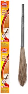 Chakaachak Eazo Grass Broom | Meghalaya Grass Jhadu for Home Cleaning | Long Lasting & Durable Zadu | Removes Fine Dust from Floor & Ceiling | Plastic Handle | Lightweight & Eco-Friendly