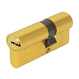 Cylindre de serrure : le cylindre de serrure de haute qualité de cette serrure de porte offre une durabilité exceptionnelle et convient à une variété de serrures à mortaise, ce qui permet une installation facile.