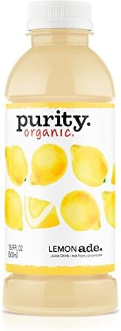 Purity Organic Juice Drink, Lemonade, 16.9 Fl Oz (Pack of 12)