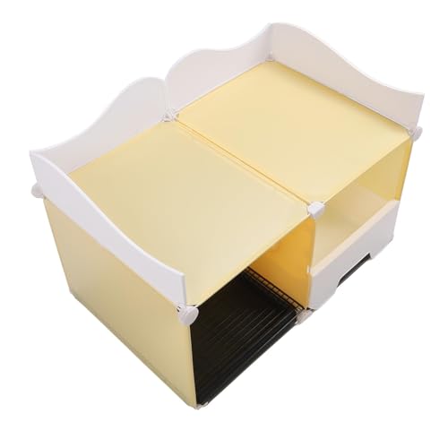 Arenero cerrado para gato tamaño grande miniatura 7