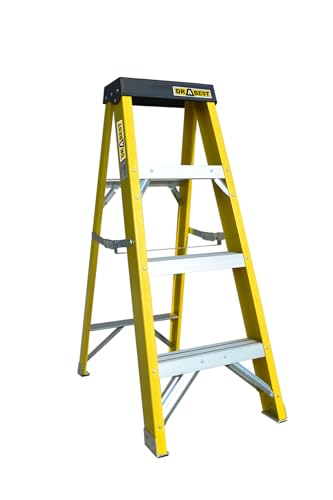 Escalones basculantes de fibra de vidrio - 4 hileras