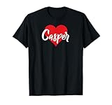 Photo Gallery maglietta con scritta "i love casper first name i heart named maglietta Photo Gallery maglietta con scritta "i love casper first name i heart named maglietta