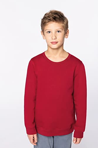 Sweatshirt enfant COOZO : pullover col-rond en maille douce et résistante - 6