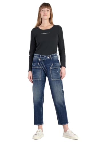 Jeans boyfit pour valoriser la silhouette Le Temps des Cerises Cosy Pocket