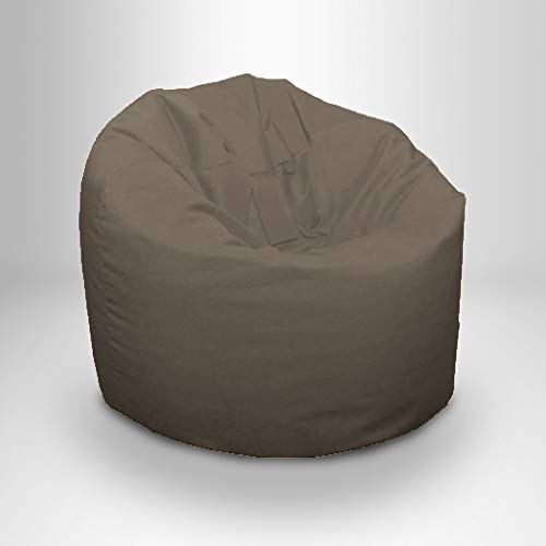 Ready Steady Bed Puff de Jardín Exterior | Puff para Terraza Exterior e Interiores | Diseño Ergonómico para SoporteCorporal | Resistente al Agua - Perdurable y Cómodo (Gris) Cover