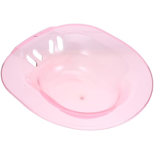 Healeved Sitz Bath Toilet Seat Postpartum Care Basin Sitz Bath Tub Butt Bath Bowl for Soothes Cleanse Hemorrhoids Treatment