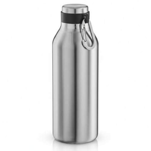 SipX™ 32 oz Stainless Steel Insulated Water Bottle with Leakproof Lid & Carry Hook – Triple Insulated – Cold 24 Hours/Hot 12 Hours – Perfect for Gym, Work, Sports, Travel – Stainless