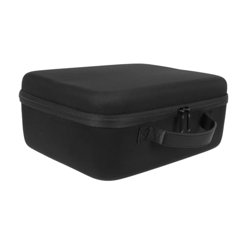 Rangement pour sèche-cheveux organiseur de voyage noir rigide portable