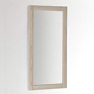 ARHome Wall Mirror, 120 x 60 cm, Light Grey, Mirror, Made in Italy