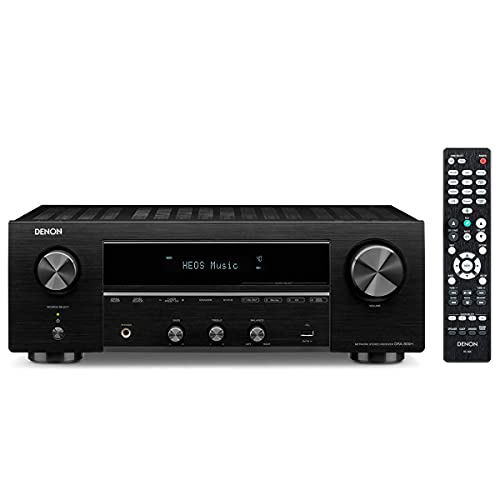 Denon DRA-800H Stereo Receiver und Verstärker, Alexa Kompatibel, 5 HDMI Eingänge, Phono-Eingang...