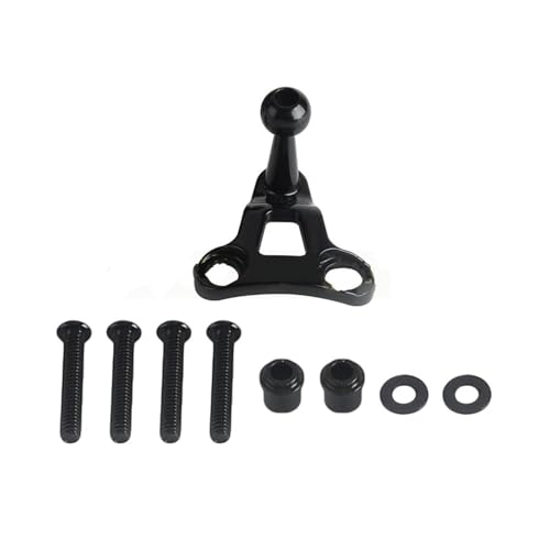 Support navigation GPS moto en alliage noir pour VRSC et VRSCDX
